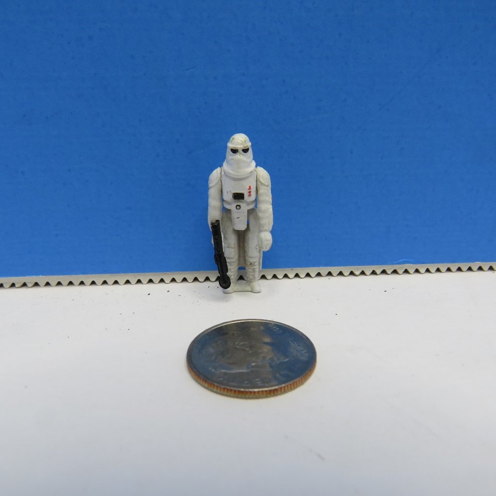 VTG Micro Machines Star Wars Snow Trooper 1 1/8" T.